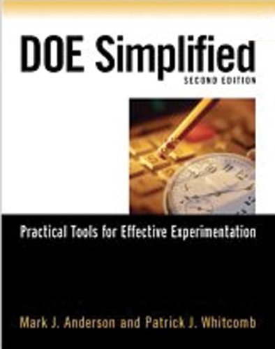 DOE Simplified: Practical Tools for Effective Experimentation von Productivity Press
